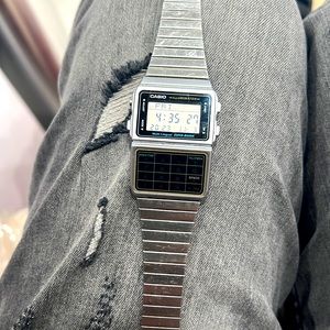 Casio Watch silver color